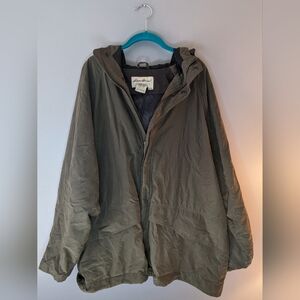 Eddie Bauer Windbreaker XL Dark Green